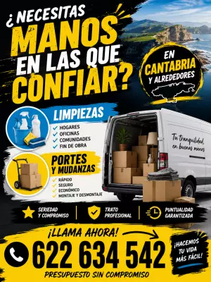 Mudanzas,vaciados,recogidas,transporte,desbroces