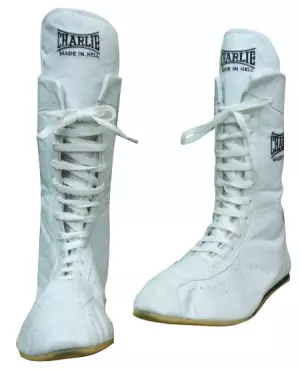 BOTA LEGEND BOXEO blanco/negro