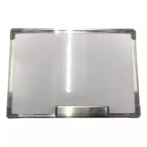 PIZARRA MAGNÉTICA CERCO DE ALUMINIO 60X90 CM CON SOPORTE NEUTRAL