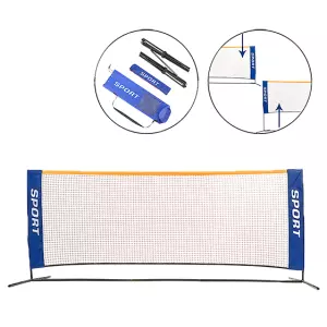 SET MINITENIS/MINI BADMINTON METALICO
