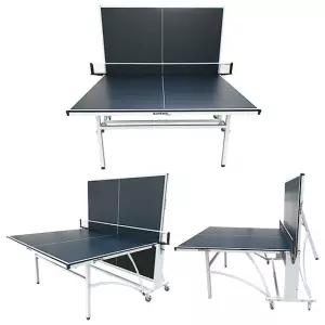 MESA TENIS DE MESA EXTERIOR SILOLI BLANCO/NEGRO ping pong#