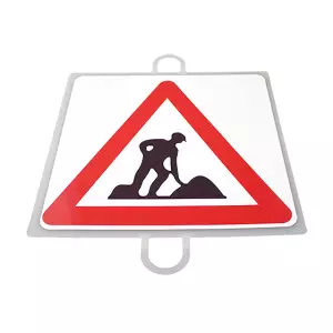 PANEL DE SEÑALIZACION TRAFICO DE PELIGRO Nº 7 (OBRAS)