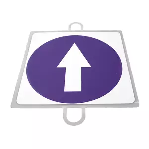 PANEL DE SEÑALIZACION TRAFICO DE OBLIGACION Nº 1 (SENTIDO)