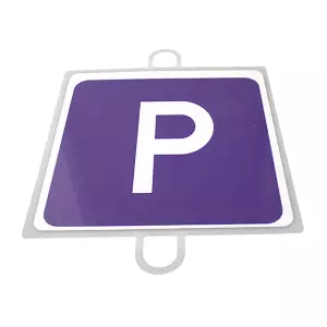 PANEL DE SEÑALIZACION TRAFICO DE INDICACION Nº 4 (ESTACIONAMIENTO)