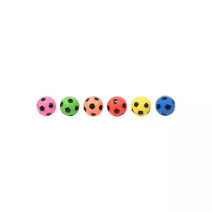 LOTE 5 PELOTAS SALTARINAS FUTBOL 3.2 CM