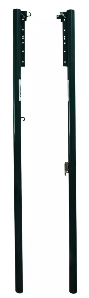 JUEGO POSTES VOLEIBOL METALICOS 80 MM FIJOS