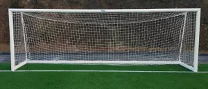 JUEGO PORTERIAS ALUMINIO FUTBOL 11  120X100 MM TRASLADABLES portes incluidos