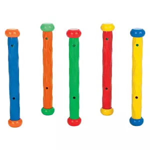 JUEGO 5 BASTONES BUCEO FLEXIBLES