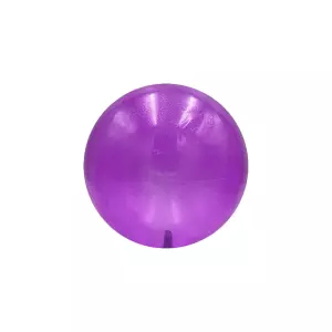 PELOTA PILATES PVC 17CM TRANSPARENTE