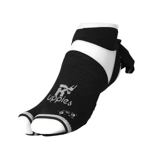 Calcetín UPPIES GLAMOUR Color NEGRO. Talla ADULTOS: M (38-41) YOGA PILATES