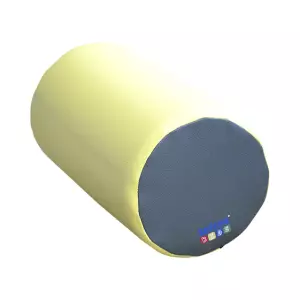 FIGURA MINI CILINDRO 50X25 CM  - AMARILLO/GRIS, 50X25  CM