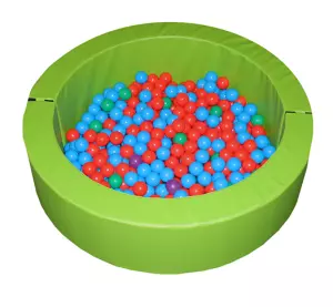 PISCINA DE BOLAS REDONDA LLENADO PELOTAS,  DIAMETRO 150 CM X 40 CM ALTO X 15 CM ANCHO