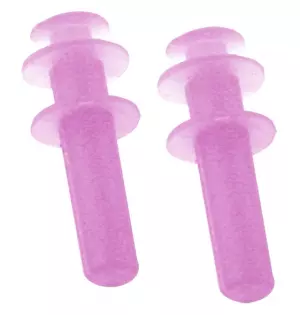 JUEGO TAPONES OIDO SILICONA LAXFIX - ROSA, UNICA