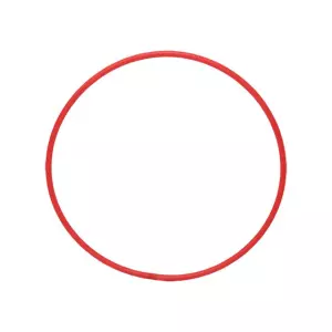 ARO DE RITMICA INFANTIL - ROJO, 72CM