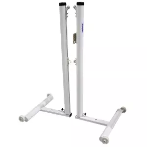 JUEGO POSTES BÁDMINTON ALUMINIO DELUXE TUBO 90MM
