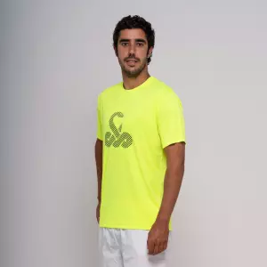 CAMISETA VIBOR-A TAIPAN HOMBRE - AMARILLO FLUOR, S