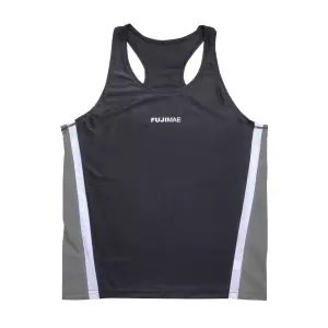 Camiseta Savate. Negro-Blanco. XL