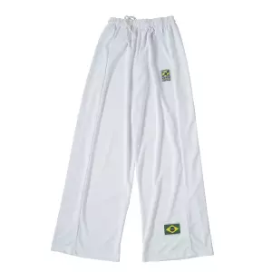 Pantalon Capoeira. Blanco. L