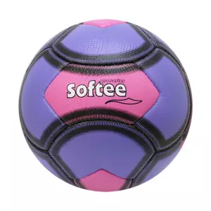 BALON SOFTEE FUTBOL BEACH 5 - PLAYA 5, VIOLETA/ROSA