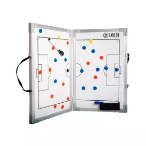 Pizarra Magnética Plegable Zastor Fútbol 60x90cm