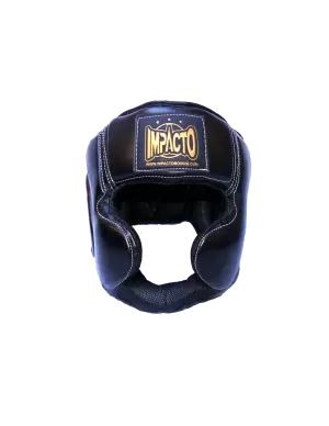 Casco full face de piel BOXEO
