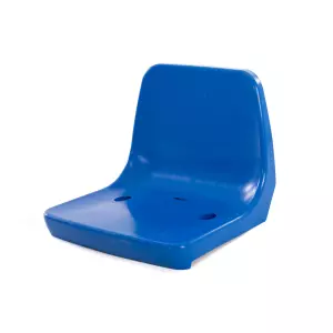 ASIENTO PVC CON RESPALDO AZUL/ROJO/BLANCO#