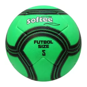 BALON SOFTEE FUTBOL BEACH 5 - VERDE FLUOR, PLAYA 5