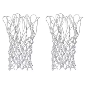 Juego Redes Baloncesto Blanco 6 mm