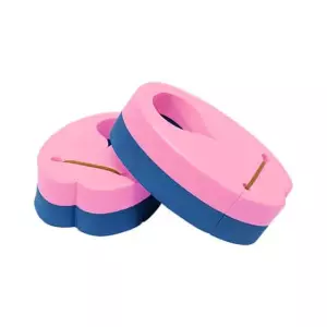 BRAZALETE FOAM BEBE NEW MULTICOLOR- PAR - BABY, VERDE/AZUL