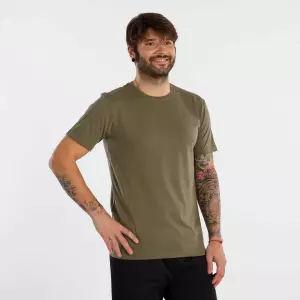 CAMISETA SOFTEE SPORTWEAR HOMBRE - VERDE MILITAR, XXL