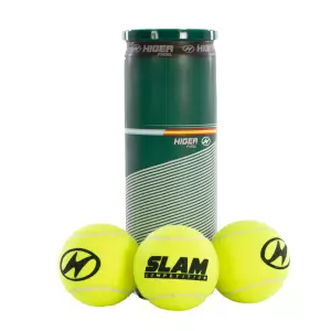 BOTE 3 PELOTAS PADEL HIGER PADEL SLAM COMPETITION