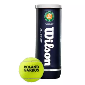 BOTE 3 PELOTAS TENIS WILSON ROLAND GARROS ALL