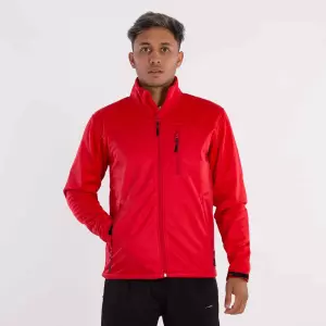 SOFTSHELL JACKET SOFTEE REGIS HOMBRE - M, ROJO