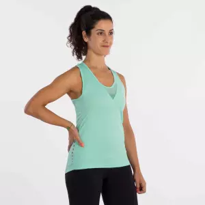 CAMISETA SOFTEE TIRANTES IMPULSE MUJER - S, AZUL CIELO