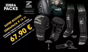 PACK BOXING / MMA Nº 15 ESPINILLERA,GUANTILLAS,VENDAS
