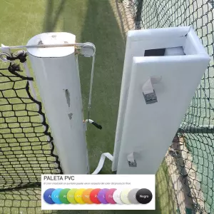 Protección red de tenis