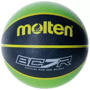 #BALON MOLTEN BALONCESTO BCR2 TALLA 7 VERDE/NEGRO OFERTA
