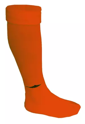 PAR MEDIAS FUTBOL SOFTEE - 41-46, NARANJA FLUOR