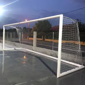 JUEGO PORTERIAS ALUMINIO FUTBOL 7  120X100 MM TRASLADABLES,PREGUNTAR STOCK