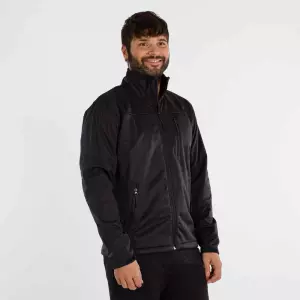 SOFTSHELL JACKET SOFTEE REGIS HOMBRE - L, NEGRO