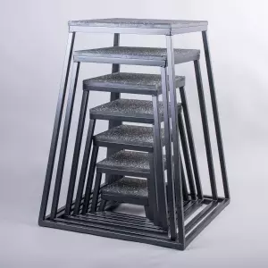 KIT 7 CAJAS PARA ENTRENAMIENTO PLIOMÉTRICO (PLYO BOX)