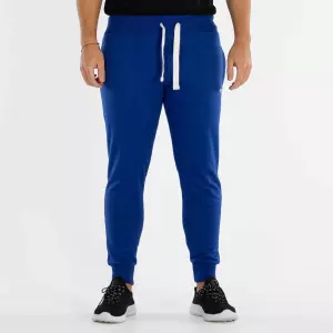PANTALON ALGODON SOFTEE DETROIT ADULTO - AZUL, XXL