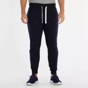 PANTALON ALGODON SOFTEE DETROIT ADULTO - MARINO, XXL