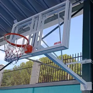 JUEGO DE 2 CANASTAS DE BASKET DELUXE FIJA A VIGA VUELO ESPECIAL