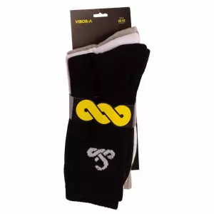PACK DE 3 PARES DE CALCETINES VIBOR-A PURE CAÑA ALTA