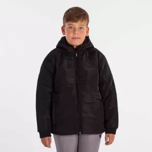 ANORAK SOFTEE FULL NEW INFANTIL - NEGRO, 12 AÑOS