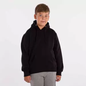SUDADERA SOFTEE KELVIN INFANTIL - NEGRO, 14 AÑOS