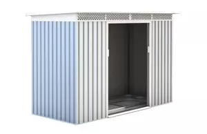 CASETA METALICA RUTLAND SILVER 3,93 M2 A277 X F142 X H184 CM KIS12135