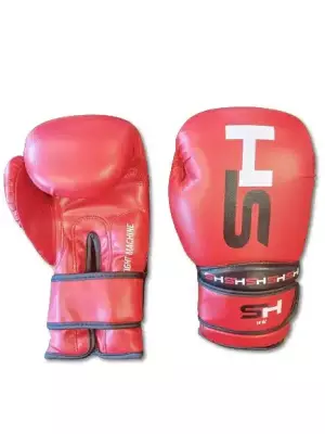 GUANTE DE BOXEO SH P.U. ROJO