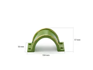 PUENTE DE ACERO INOXIDABLE PARA EL JUEGO DE LA RANA